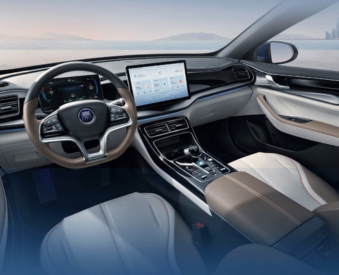 2023 BYD Qin Plus DM-i Champion PHEV Sedan Made in Hybrid 55KM/120KM 4 deuren 5 zitplaatsen