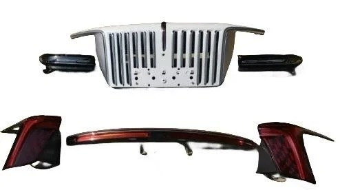 Voorlichtremspad bumper aluminium wiel ophanging schokdemper voor Hongqi E-HS9/Qm5/HS3
