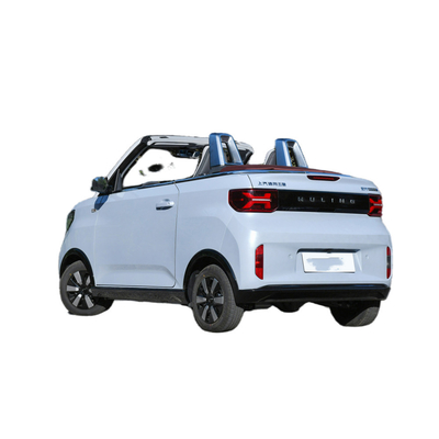 Wuling Mini Electric Cabriolet Car 4 zitplaatsen 925Kg Curb Gewicht 2 deuren 2 zitplaatsen Carrosserie structuur