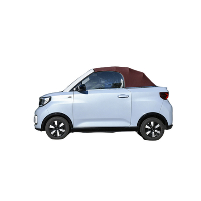 Wuling Mini Electric Cabriolet Car 4 zitplaatsen 925Kg Curb Gewicht 2 deuren 2 zitplaatsen Carrosserie structuur