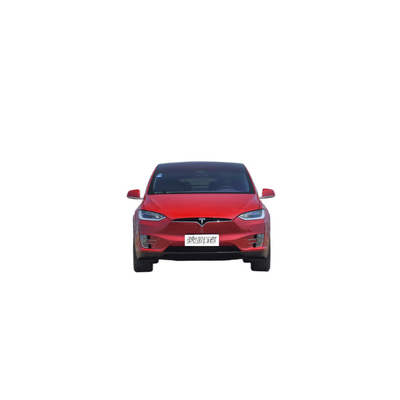 575 km Pure Electric Cruise Range Tesla Model X High Speed Electric Car in het wit