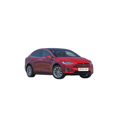 575 km Pure Electric Cruise Range Tesla Model X High Speed Electric Car in het wit