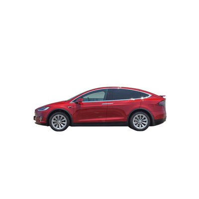 575 km Pure Electric Cruise Range Tesla Model X High Speed Electric Car in het wit