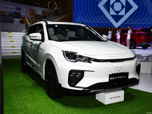 2019 Jetour x70 Pure Electric Vehicle 401KM Bereik 140KM/h Topsnelheid 5-deurs 5-zits SUV