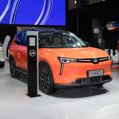 Energie Weima Weltmeister W6 Elektrische auto met 160KM/h topsnelheid en 160KW motorvermogen