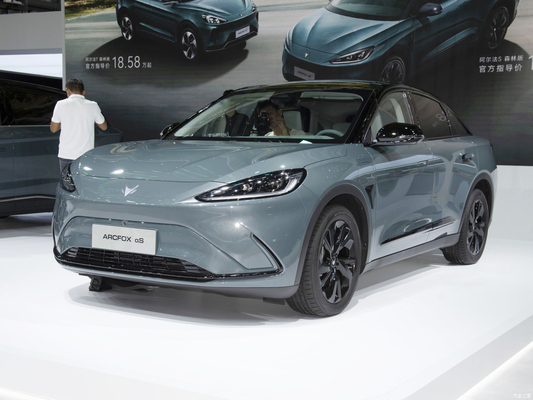 Energy Baic Arcfox Alpha S 735E 160KW EV Auto Hoogspeed Grote ruimte Linksrijden Lang bereik