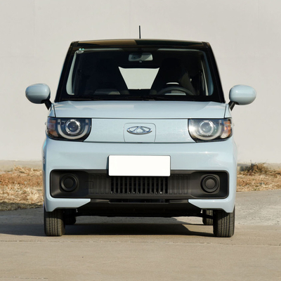 Chery QQ Ice Cream EV Mini Electric Car 3 deuren 4 zitplaatsen Topsnelheid 100 KM/h voor volwassenen