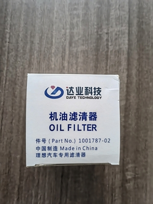 Auto-accessoires Lixiang Li L7 L8 L9 Oliefilter voor Leading Ideal OE NO. 1001787-02