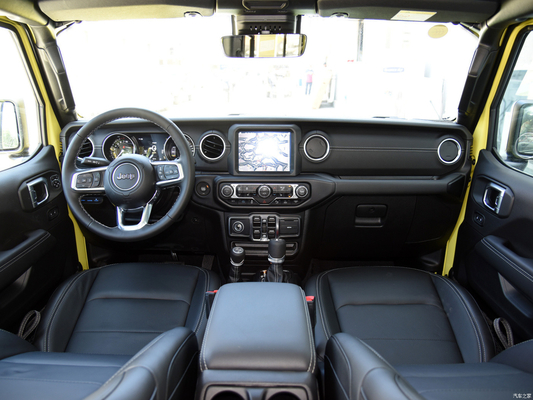 2022 Jeep Wrangler 4-Deur 2.0T 4XE Sahara Plug-in Hybrid Fluorescerend Geel Limited Edition