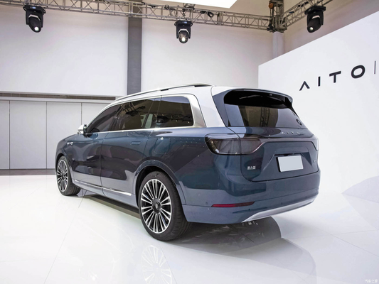 Rij aan de linkerkant AITO M9 2023 Model 630km Pure Electric Range 5-deurs 6-zits SUV