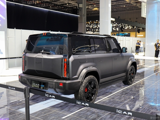 Links rijden 2023 Chery ICAR 03 Pure Electric Off Road Vehicle ORV SUV 5 deuren 5 zitplaatsen