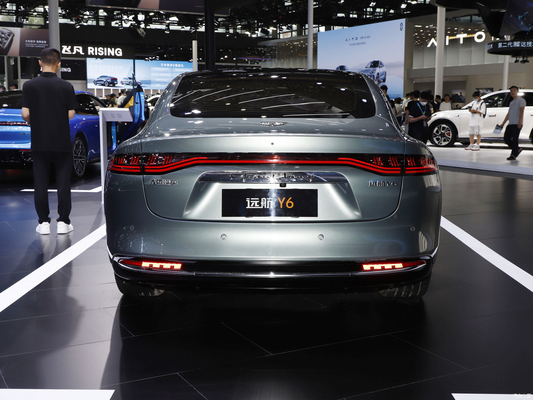 High Speed Pure Electric Car Yuanhang Y6 2023 met 1020KM Long Range en 205km/h Top Speed