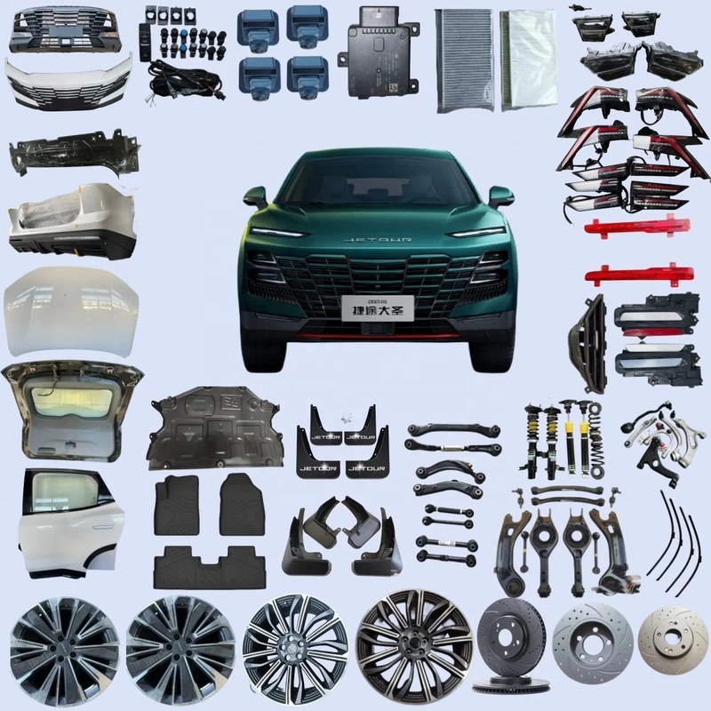 2022- Jetour Dashing Auto Accessoires Body Kit Spiegel Rim Bumpers Gear Sleuteldeur Onderdelen