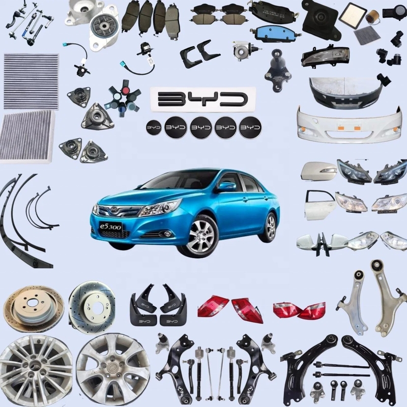 Byd E5 Original Auto Spare Parts Gearbox Batterij Spiegel Licht Sleutel Schokdemper Deur