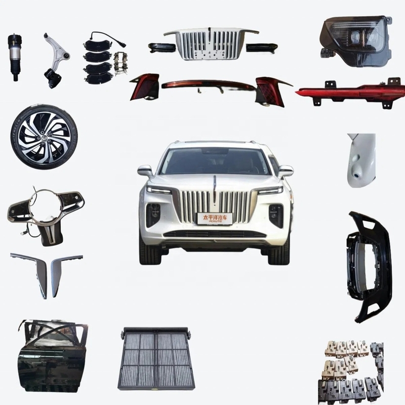 Voorlichtremspad bumper aluminium wiel ophanging schokdemper voor Hongqi E-HS9/Qm5/HS3
