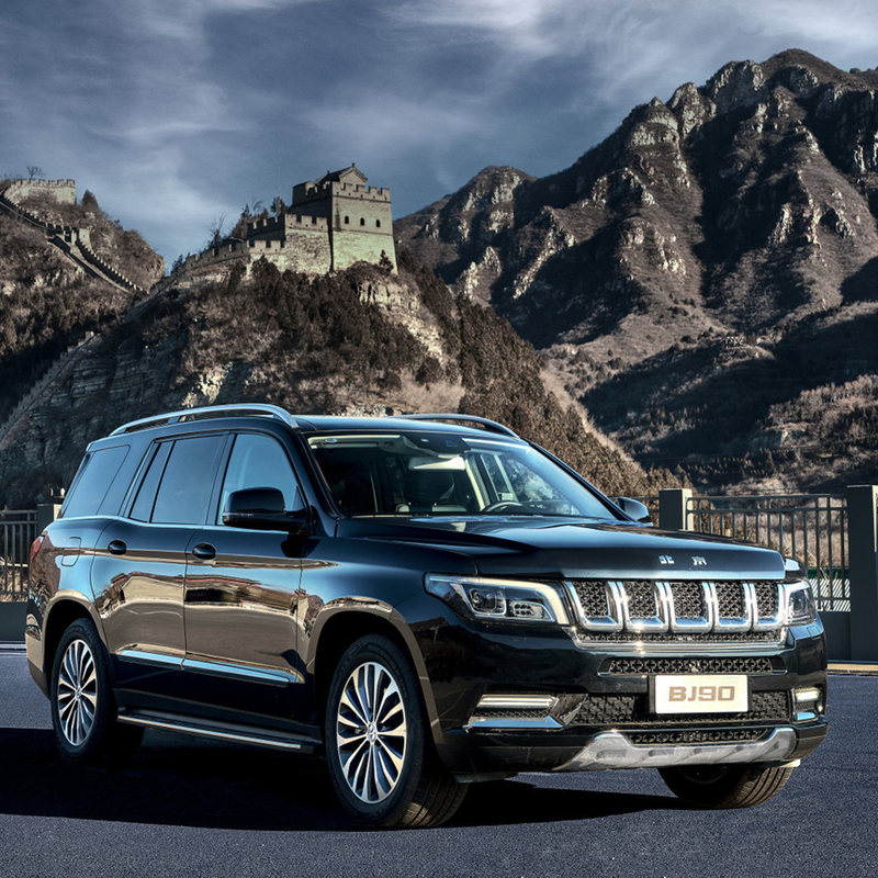 BAIC BJ90 SUV 90% MB GLS450 Onderdelen Topsnelheid 245KM/h Maximaal vermogen 300-400PS Grote korting