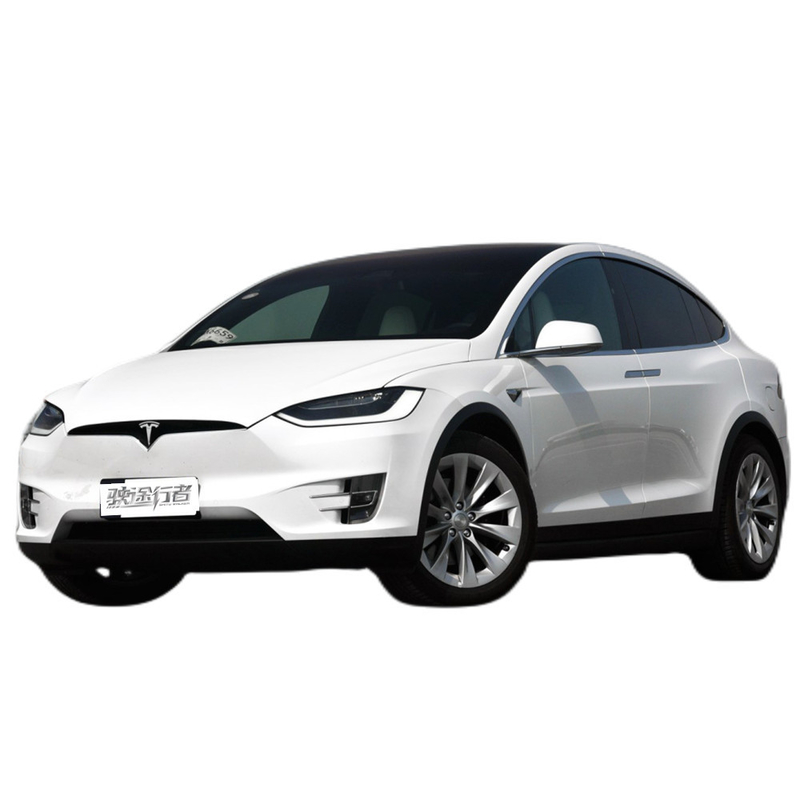 575 km Pure Electric Cruise Range Tesla Model X High Speed Electric Car in het wit