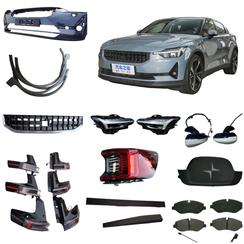 POLESTAR 2 Autowielen koplamp staartlamp bumper hood remplakken originele auto onderdelen