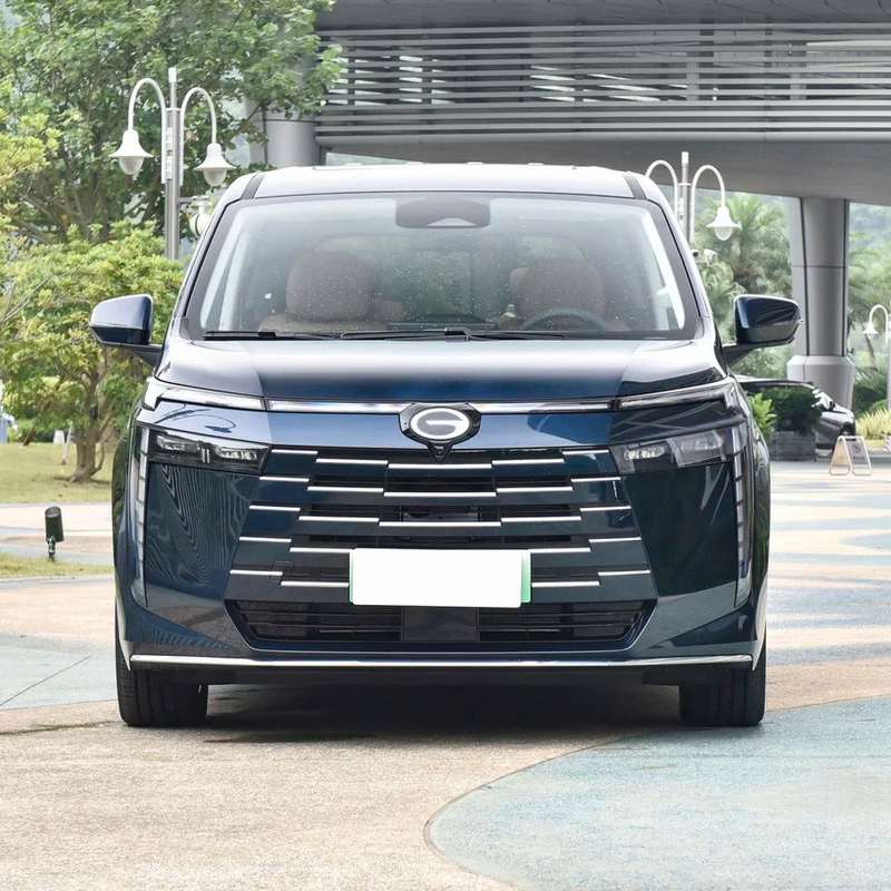 5-deurs 7-zits middelgrote MPV Trumpchi E8 Max PHEV Hybrid Vehicle met 150 km bereik