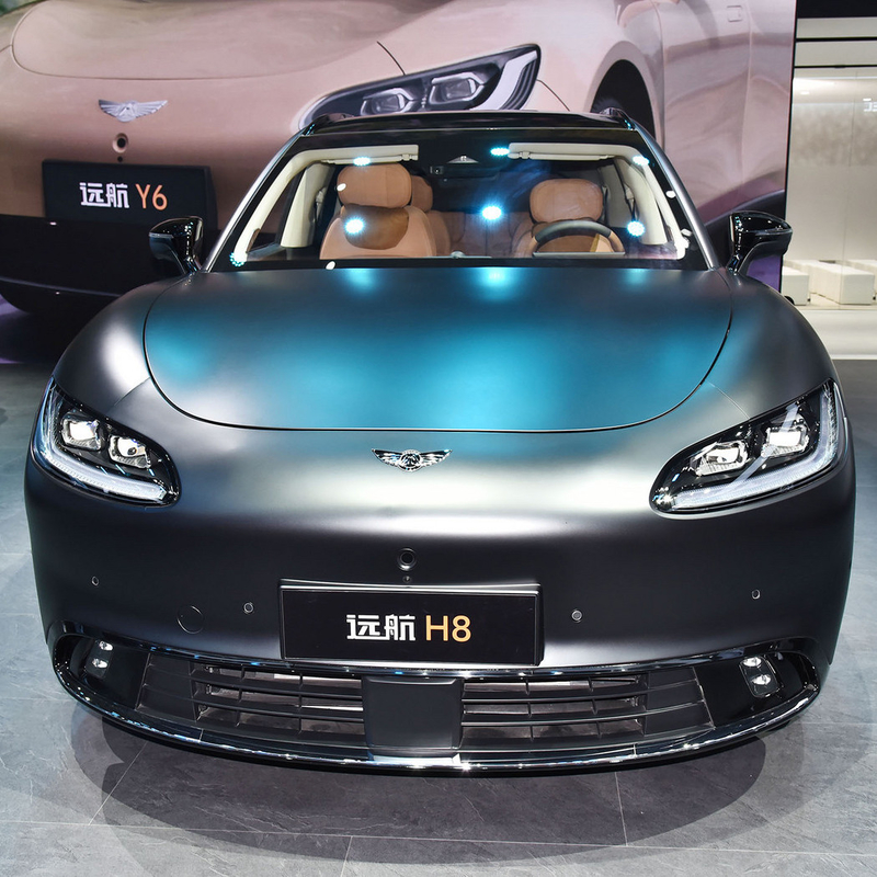 Topsnelheid 210KM/h Pure Electric Cruising Range 950km 5-deurs 6-zits SUV Yuanhang H8 2023