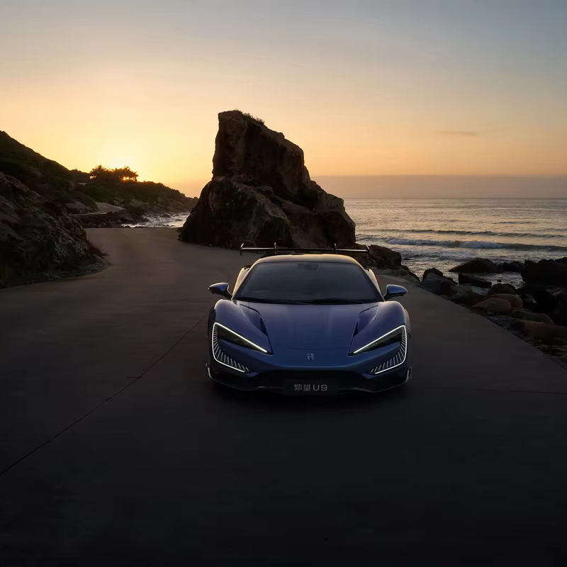 Ervaar de opwinding van BYD's 2024 Yangwang U9 2-deurs 2-zits hard-top sportwagen